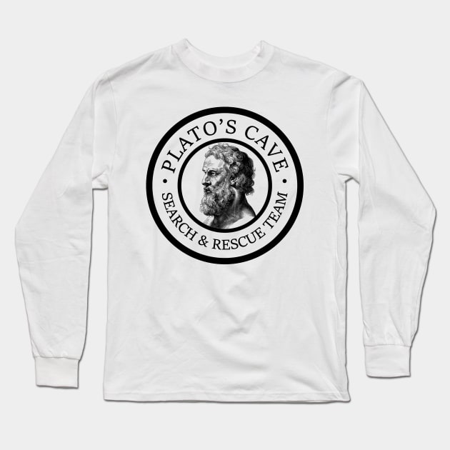 Plato's cave - Search and rescue team Long Sleeve T-Shirt by Classical